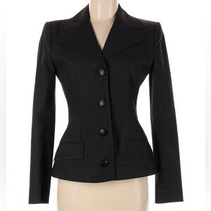 Dolce & Gabbana | Classic Single-breasted Dolce jacket Charcoal Blazer |• 44